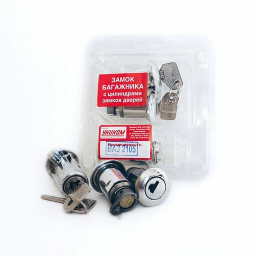 Замок багажника с цилиндрами замков дверей 2105-6100040-20У фото 1