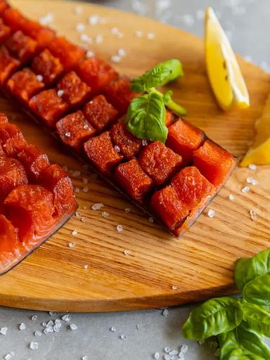 Кета «шоколадка» — Рыба холодного копчения, опт фото 1