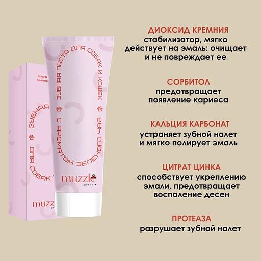 Зубная паста для собак и кошек с ароматом зеленого чая 75 мл ОПТ фото 4