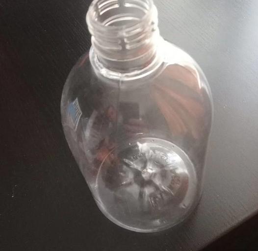 Бутылка круглая прозрачная «Колокол» 500 мл фото 3