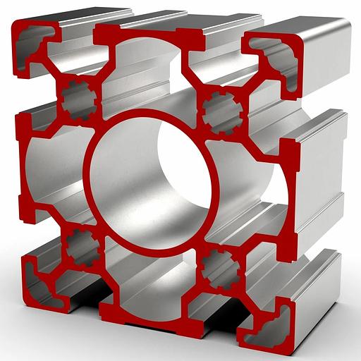 Конструкционный профиль 45 серия 10 паз 90х90 мм, опт фото 1
