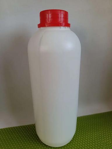 Бутылка белая ПНД 1000 мл с мерной полосой, горло 38 фото 3