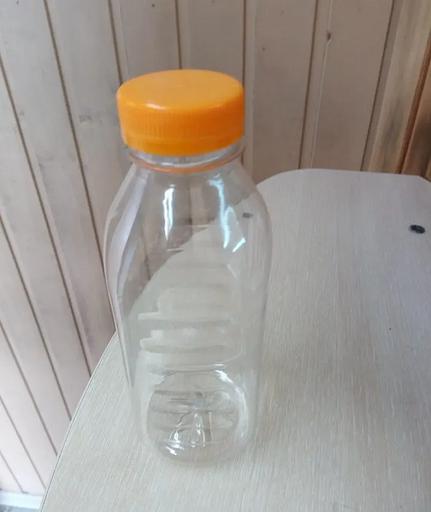 Бутылка пластиковая прозрачная 500 мл с крышкой фото 1