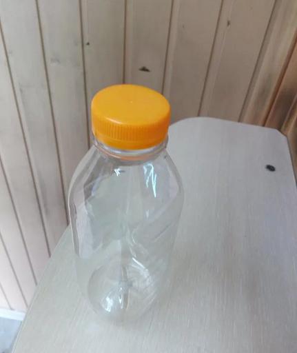 Бутылка пластиковая прозрачная 500 мл с крышкой фото 4