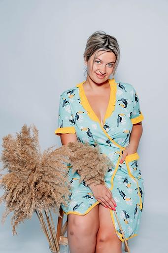 Халат женский модель 23451 ОПТ фото 5