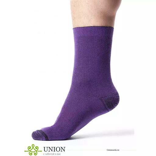 Носки мужские 10 пар «Фиолетовый» ОПТ фото 1