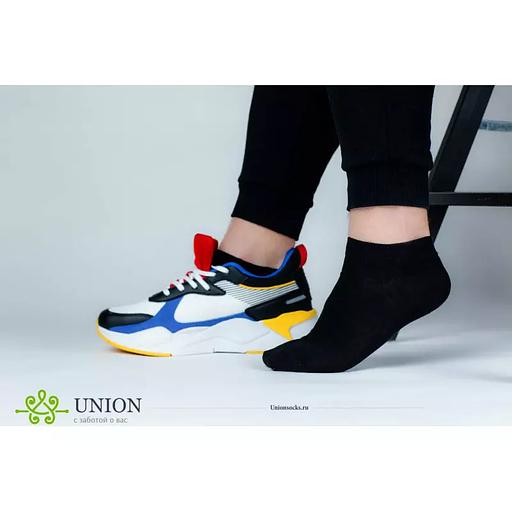 Носки мужские акция 10 пар «Чёрный спорт» ОПТ фото 4