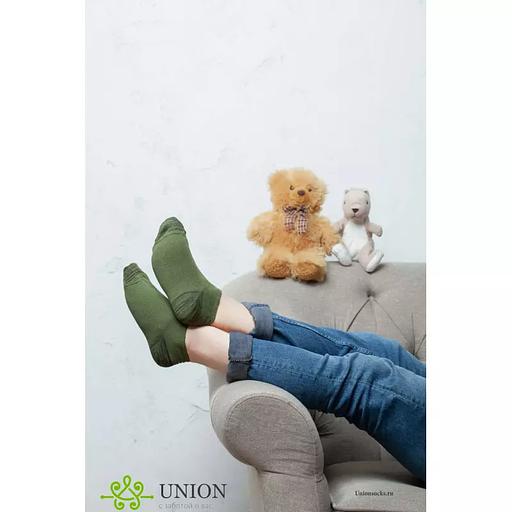 Носки мужские 10 пар «Хаки спорт» ОПТ фото 3