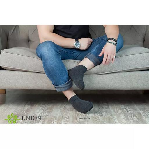 Носки мужские 10 пар «Антрацит спорт» ОПТ фото 2