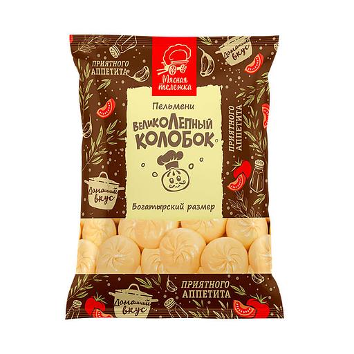 Пельмени Великолепный колобок «Богатырский размер» 0,8 кг ОПТ фото 1