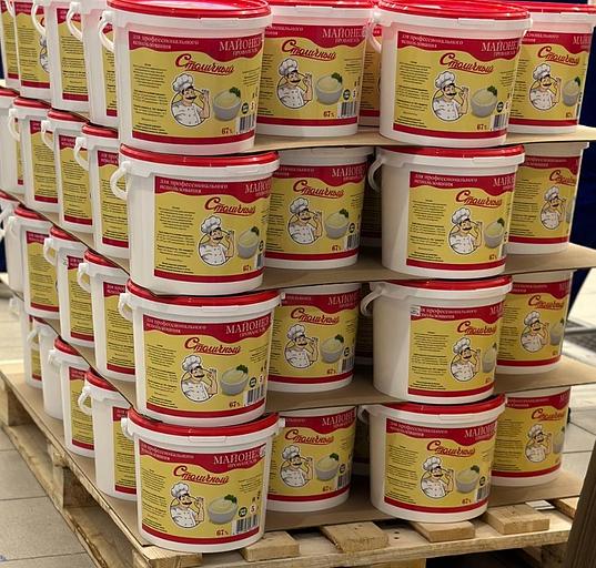 Майонез Провансаль «Столичный» 67 % жирности, 5л ОПТ фото 3