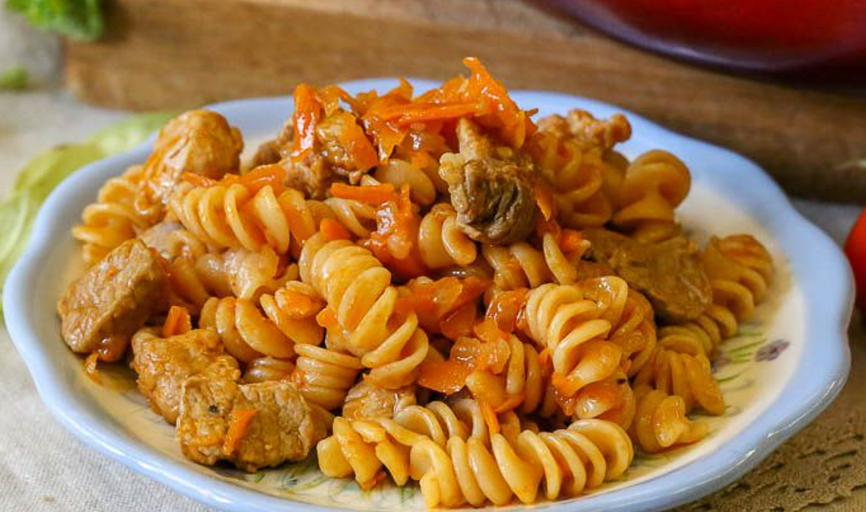 Макароны с мясом и соусом 250 г фото 1