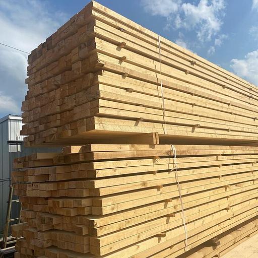 Доска строительная 50х100х4000/6000 мм, ель фото 1