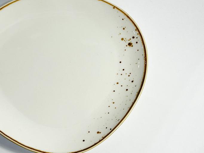 Тарелка фарфоровая 18.2 см «White collection» NGD007-1 white, опт фото 4