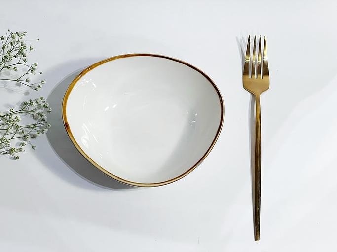 Тарелка глубокая фарфоровая 15.5 см «White collection» NGD006-1 white, опт фото 2