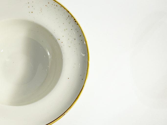 Тарелка фарфоровая для пасты 19.5 см «White collection» NGD009-1 white, опт фото 4