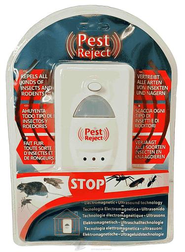 Отпугиватель ультразвук.от вредителей с LED ночником PEST REJECT /120 фото 1