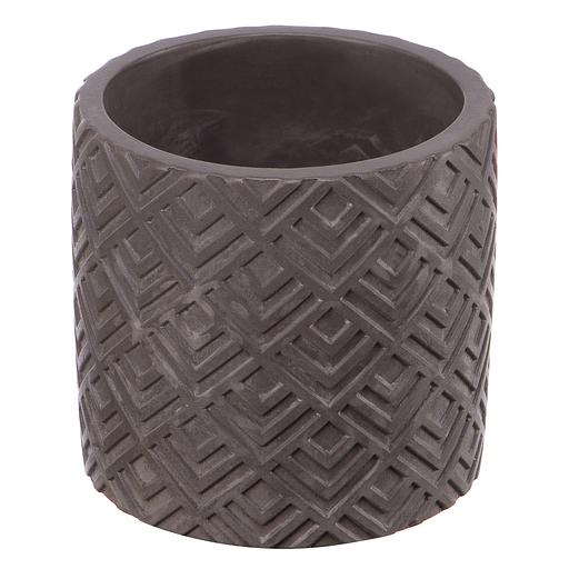 Кашпо Этника, 0,8 л., серый фото 1