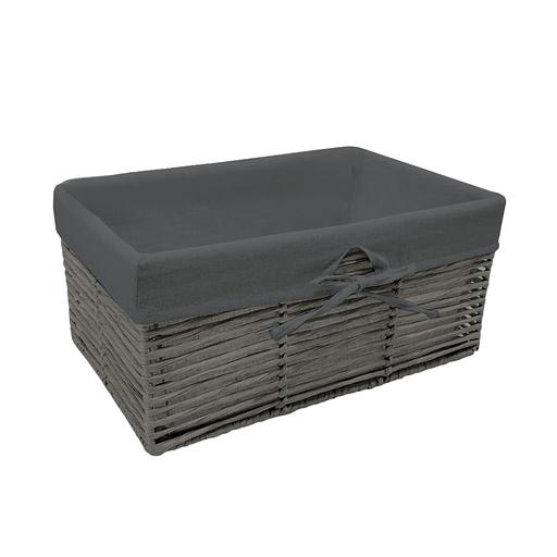 Корзина стеллажная "Paper", Д440 Ш310 В200, серый фото 1