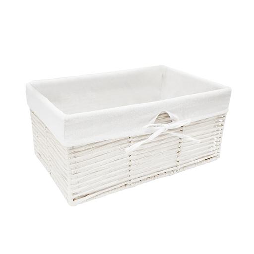 Корзина стеллажная "Paper", Д440 Ш310 В200, белый фото 1