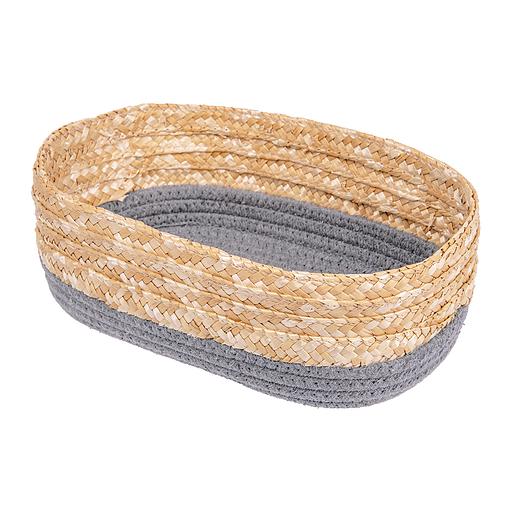 Корзина стеллажная "Сканди", Д260 Ш160 В100, графит фото 1