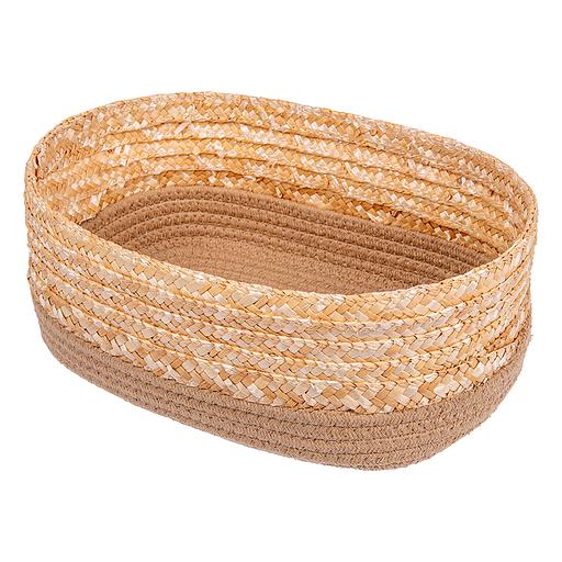 Корзина стеллажная "Сканди", Д290 Ш190 В120, какао фото 1