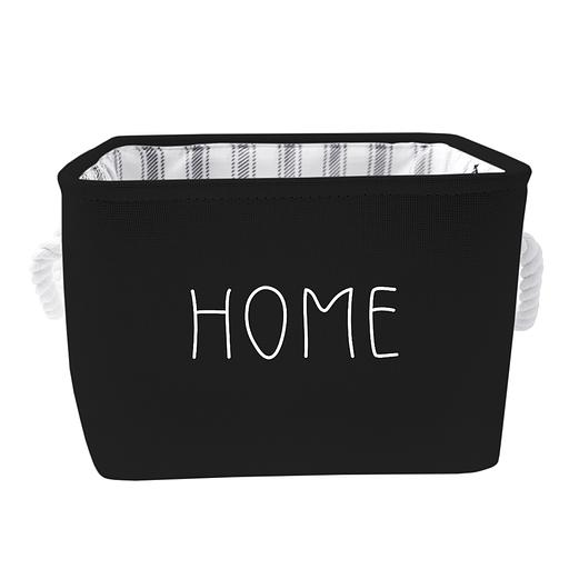 Корзина для хранения "Black", Д280 Ш280 В230, черный фото 1