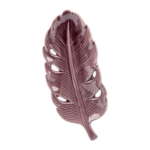 Керамическое блюдо Лист Д280 Ш123 В45 фото 1