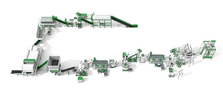 Комплекс оборудования для переработки ПЭТ бутылок «Станко-2000» фото 1