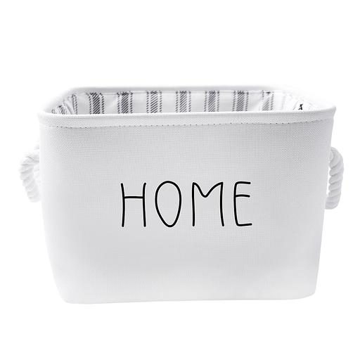 Корзина для хранения "White", Д280 Ш280 В230, белый фото 1