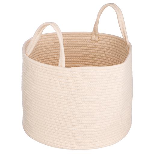 Корзина для хранения "Хлопок", Д350 Ш350 В290, бежевый фото 1