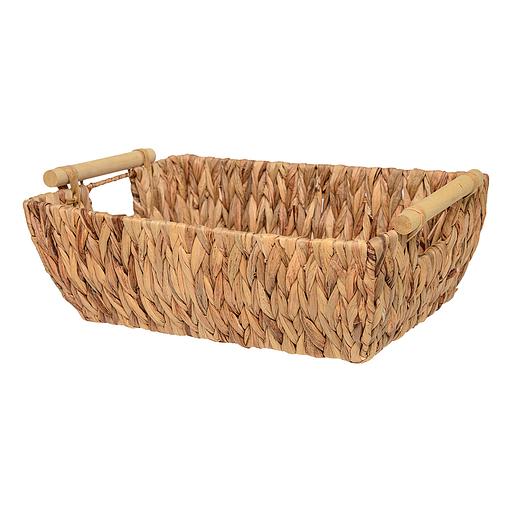 Корзина с ручками "Золотистый колос", Д390 Ш290 В130, песочный фото 1