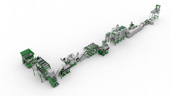 Комплекс переработки твердого пластика «ЛПТП-1000» фото 1