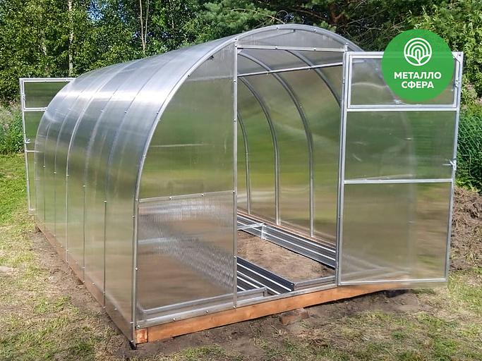 Арочная теплица «Практичная» ОПТ фото 3