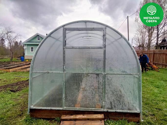 Арочная теплица «Удобная» ОПТ фото 3