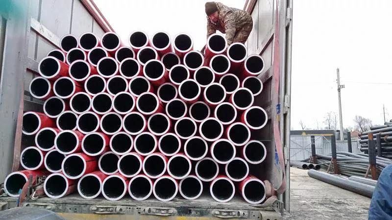 Термостойкая труба ПЭ 100 трёхслойная для защиты кабеля SDR 26, PN 6,3, 180 мм фото 5