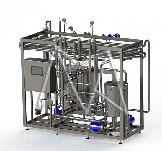 Пластинчатая пастеризационно-охладительная установка для молока фото 1