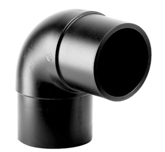 Отвод литой ПЭ100 удлиненный (газ, вода), опт фото 1