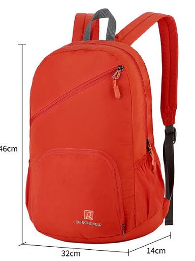 Дорожный рюкзак-трансформер 9081 оранжевый ОПТ фото 1