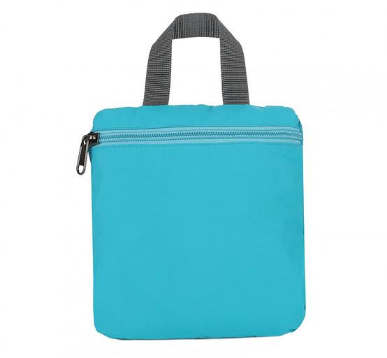 Дорожный рюкзак-трансформер 9082 голубой ОПТ фото 3