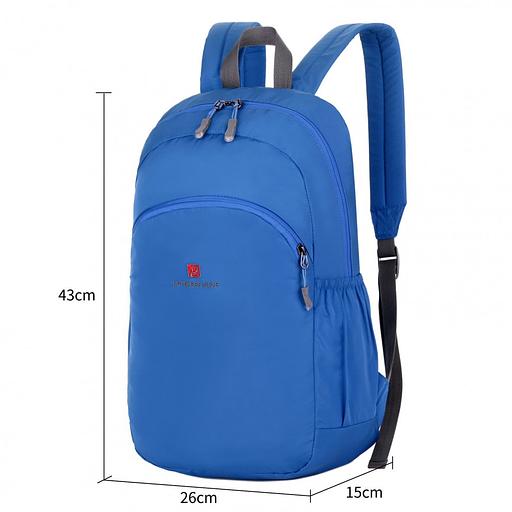 Дорожный рюкзак-трансформер 9082 синий ОПТ фото 1