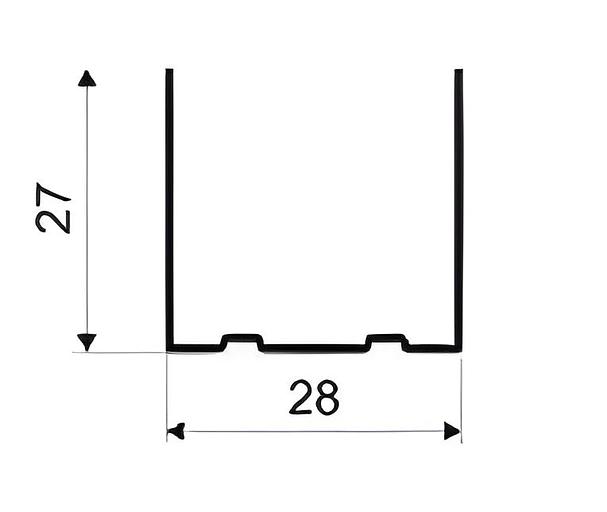 Профиль ППН 28х27 мм ОПТ фото 2