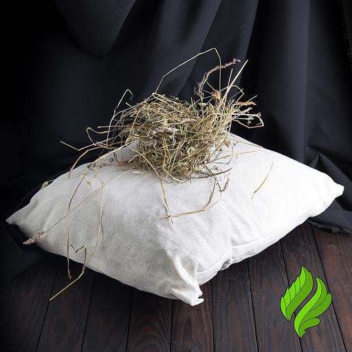 Подушка с сеном для бани 50×50×10 см, опт фото 1