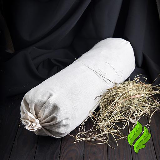 Валик с луговым сеном для бани 60 см, D 15 см, опт фото 1