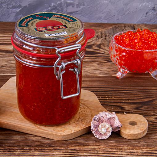 Икра лососевая зернистая баночная 350 г ОПТ фото 3