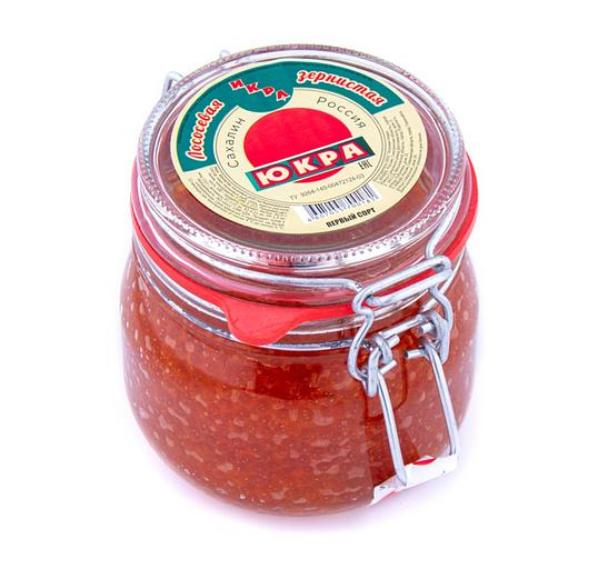 Икра лососевая зернистая баночная 500 г ОПТ фото 1