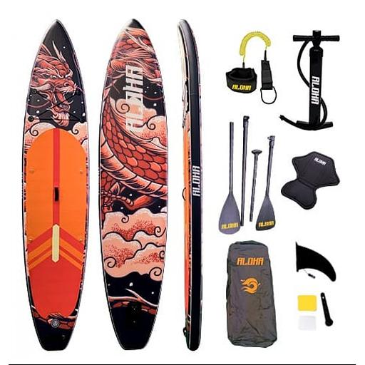 Надувная sup-доска Aloha 384x84x15 см (сап-каяк 2в1) фото 5