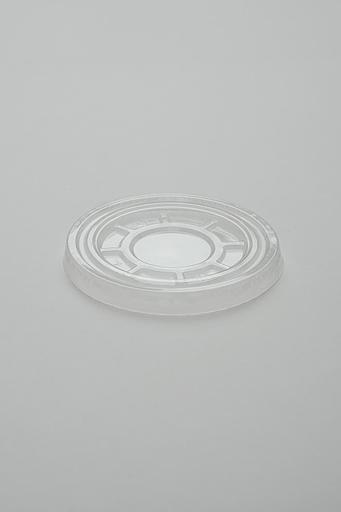 Крышка плоская ПЭТ б/о прозрачная опт фото 1