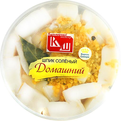 Шпик солёный «Домашний» (нарезка) ОПТ фото 1