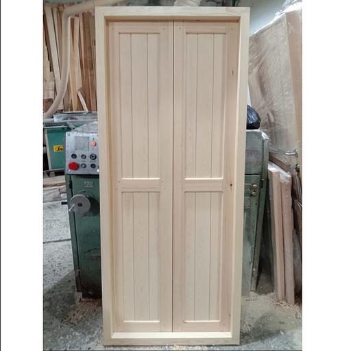 Дверь распашная из дерева фото 1